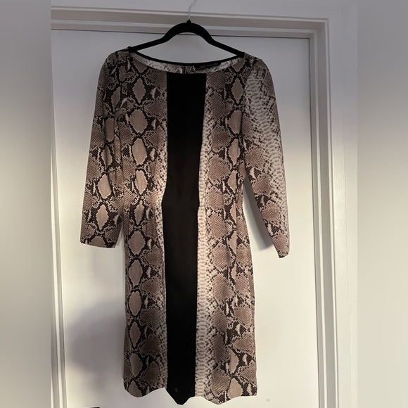 Zara Snake Print Dress - Picture 2 of 2